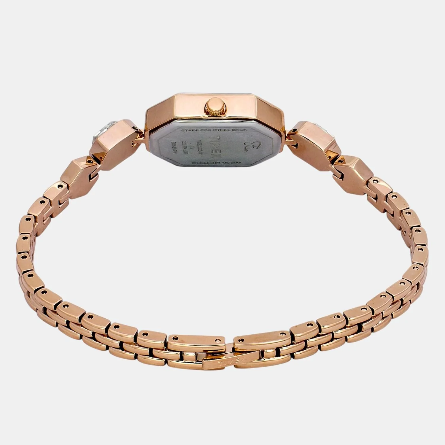Fria Women Quartz Mother Of Pearl Dial Analog Brass Watch TWEL21101 - Image 3