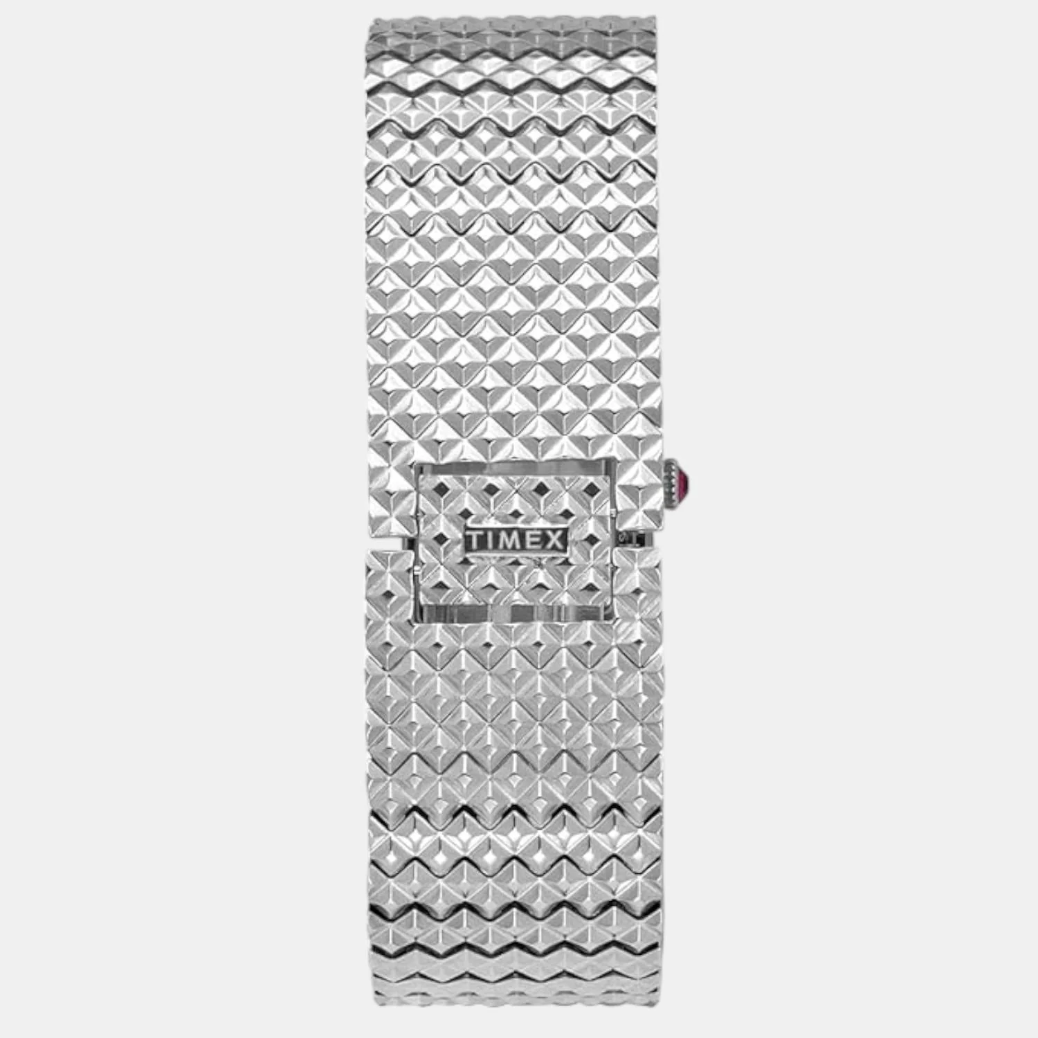Fria Women Quartz Pink Dial Analog Stainless Steel Watch TWEL77700 - Image 5