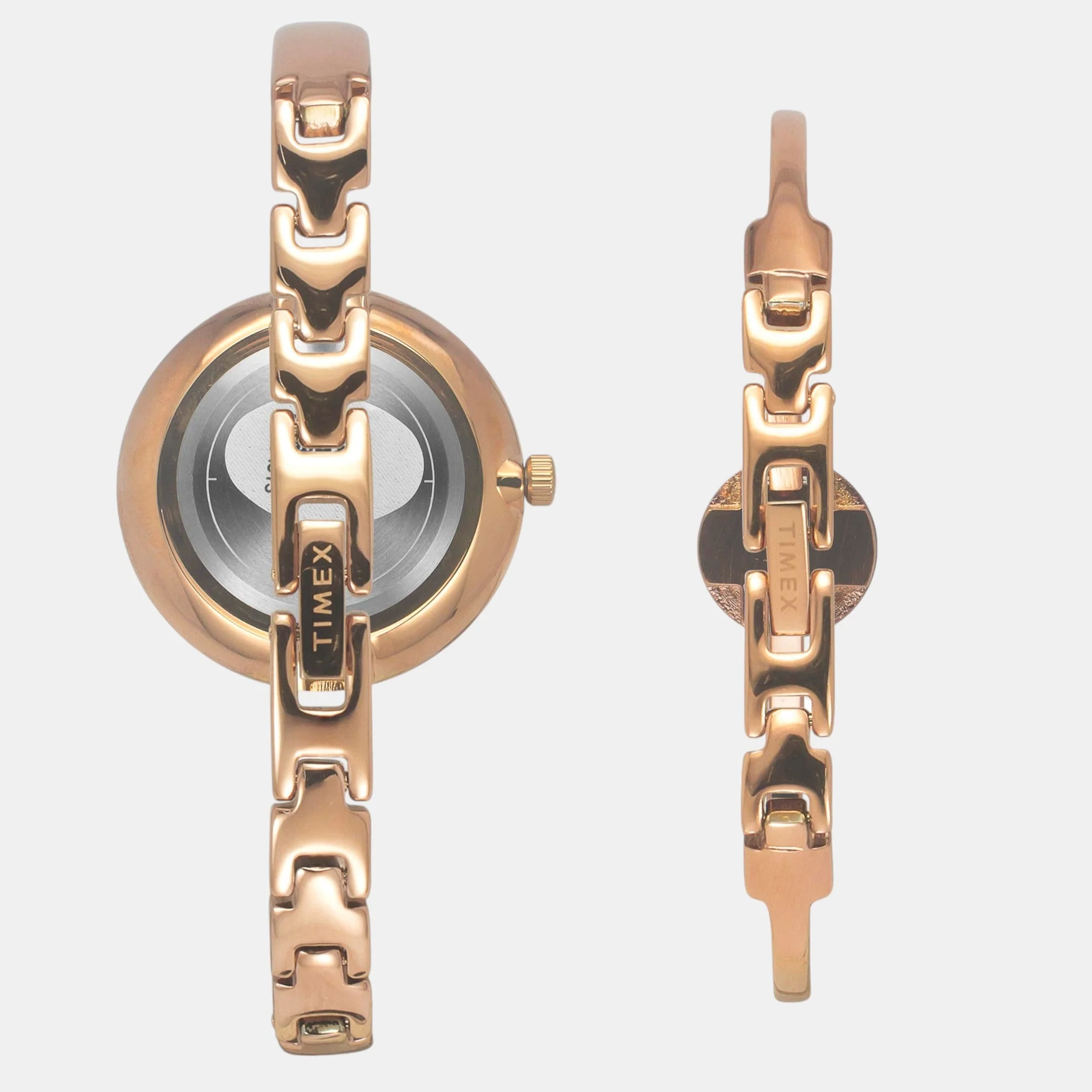 Fria Women Quartz Rose Gold Dial Analog Brass Watch TWEL18502 - Image 5