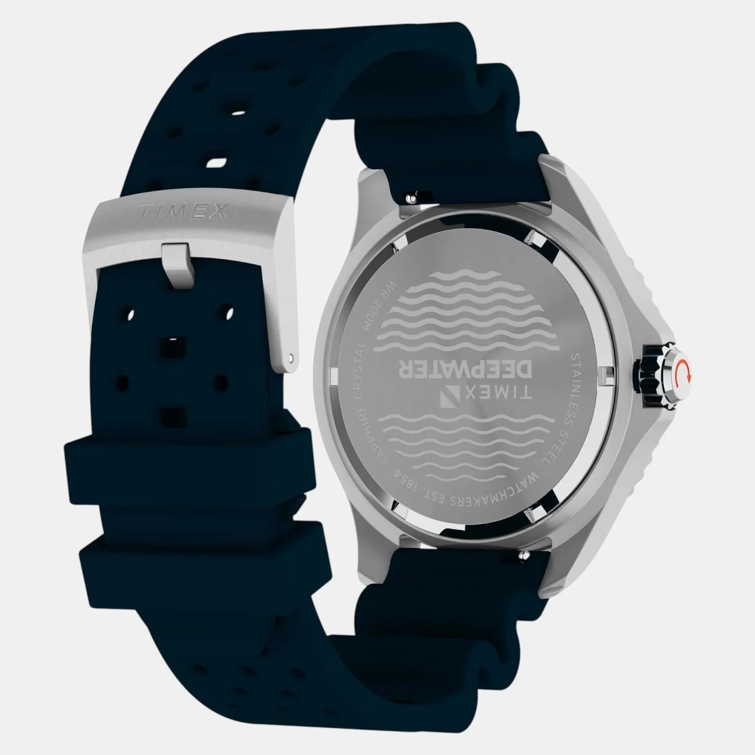 Deepwater Men Quartz Blue Dial Analog Synthetic Watch TW2W81500UJ - Image 4