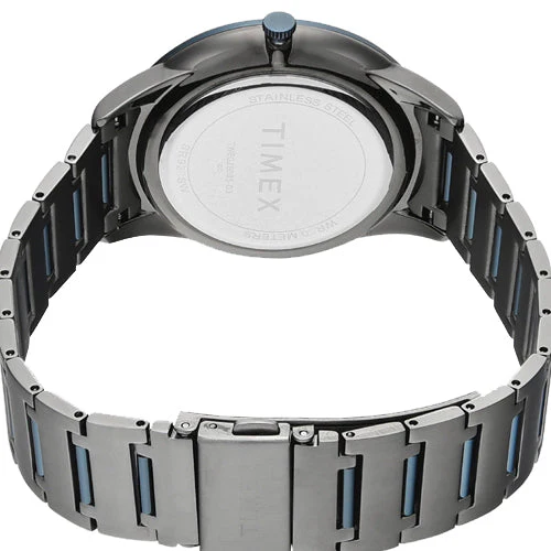 Timex Round Grey Dial Analog Men's Watch 42mm TWEG28003 - Image 3