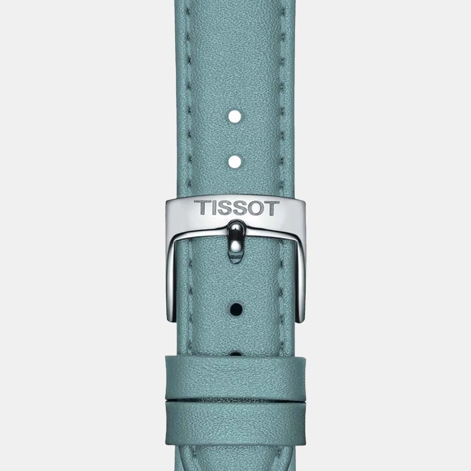 Carson Women Quartz Light Blue Analog Leather Watch T1222231635300 - Image 4
