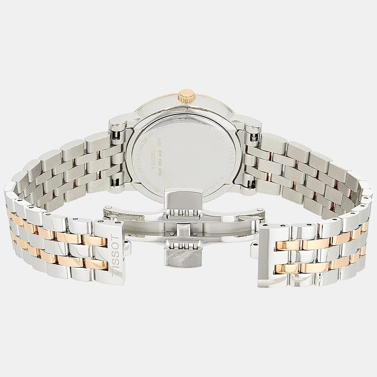 Carson Women Quartz Silver Dial Analog Stainless Steel Watch T1222102203301 - Image 3