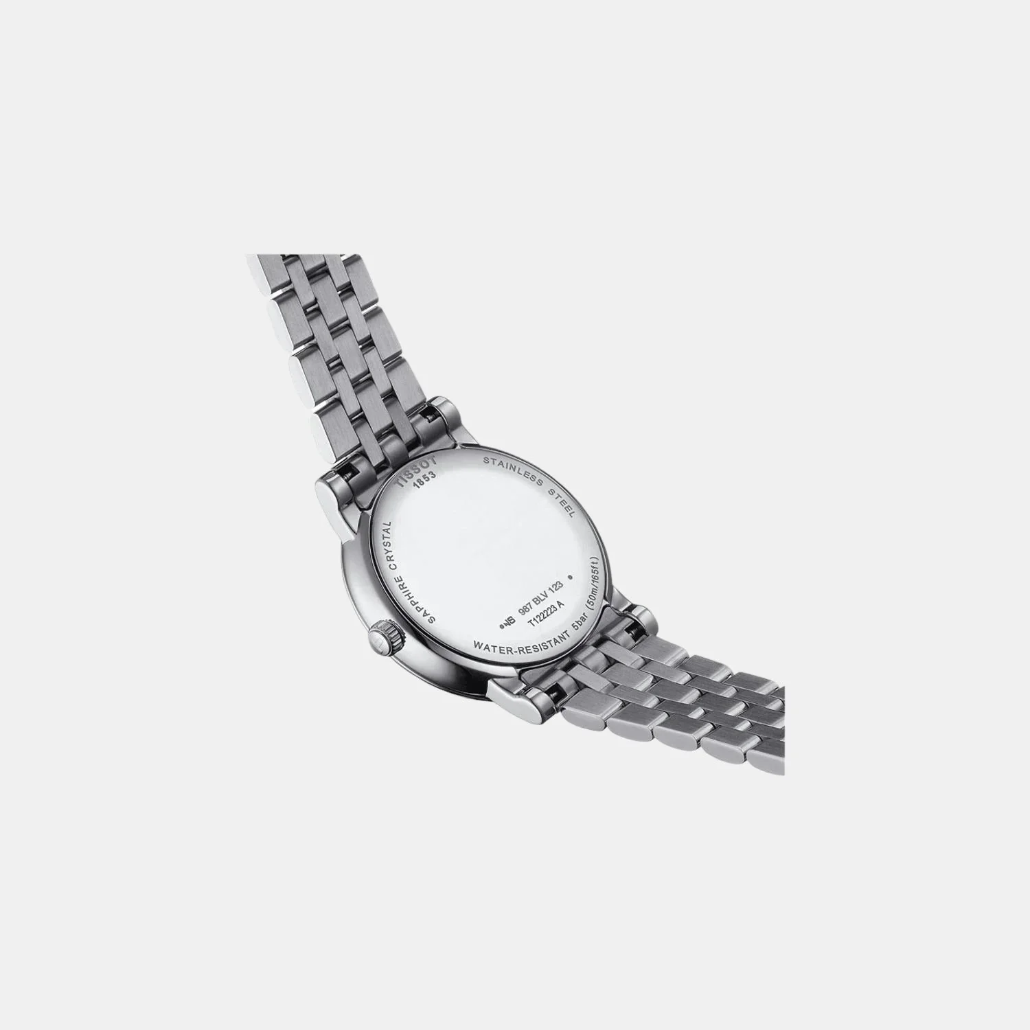 Carson Women Quartz Silver Dial Analog Stainless Steel Watch T1222231103300 - Image 3