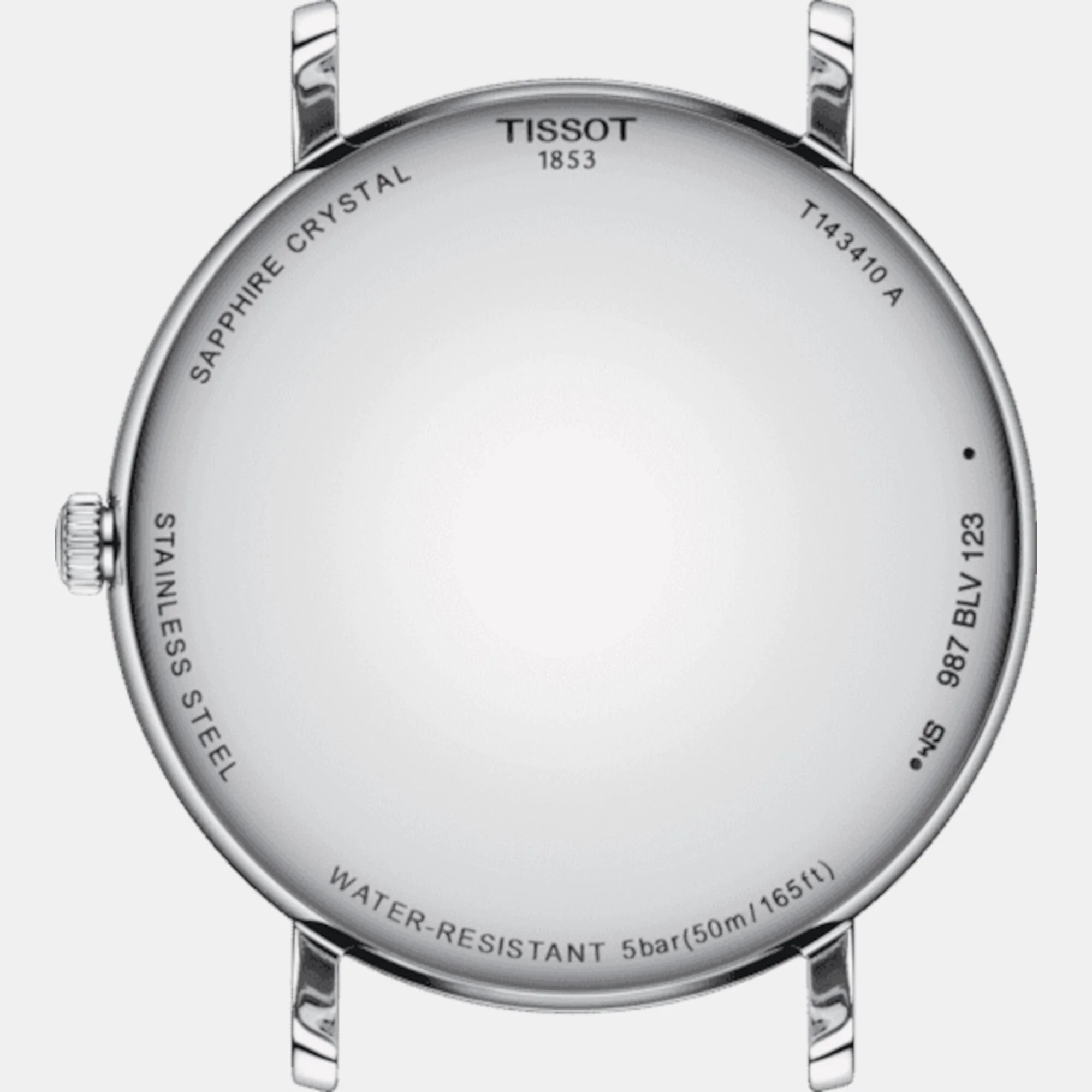 Everytime Men Quartz White Dial Analog Stainless steel Watch T1434101101101 - Image 2