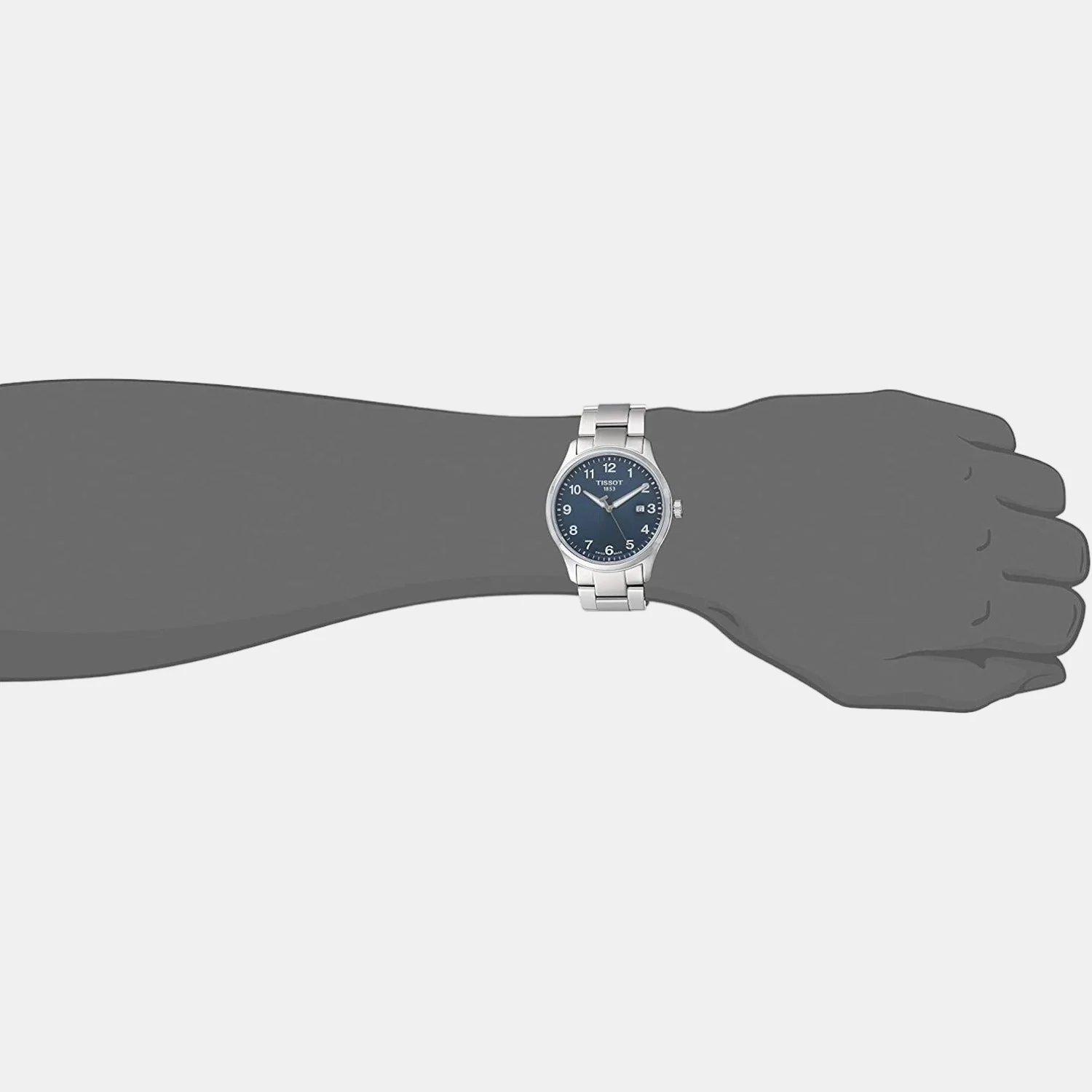 Gent Xl Men Analog Stainless Steel Watch T1164101104700 - Image 2