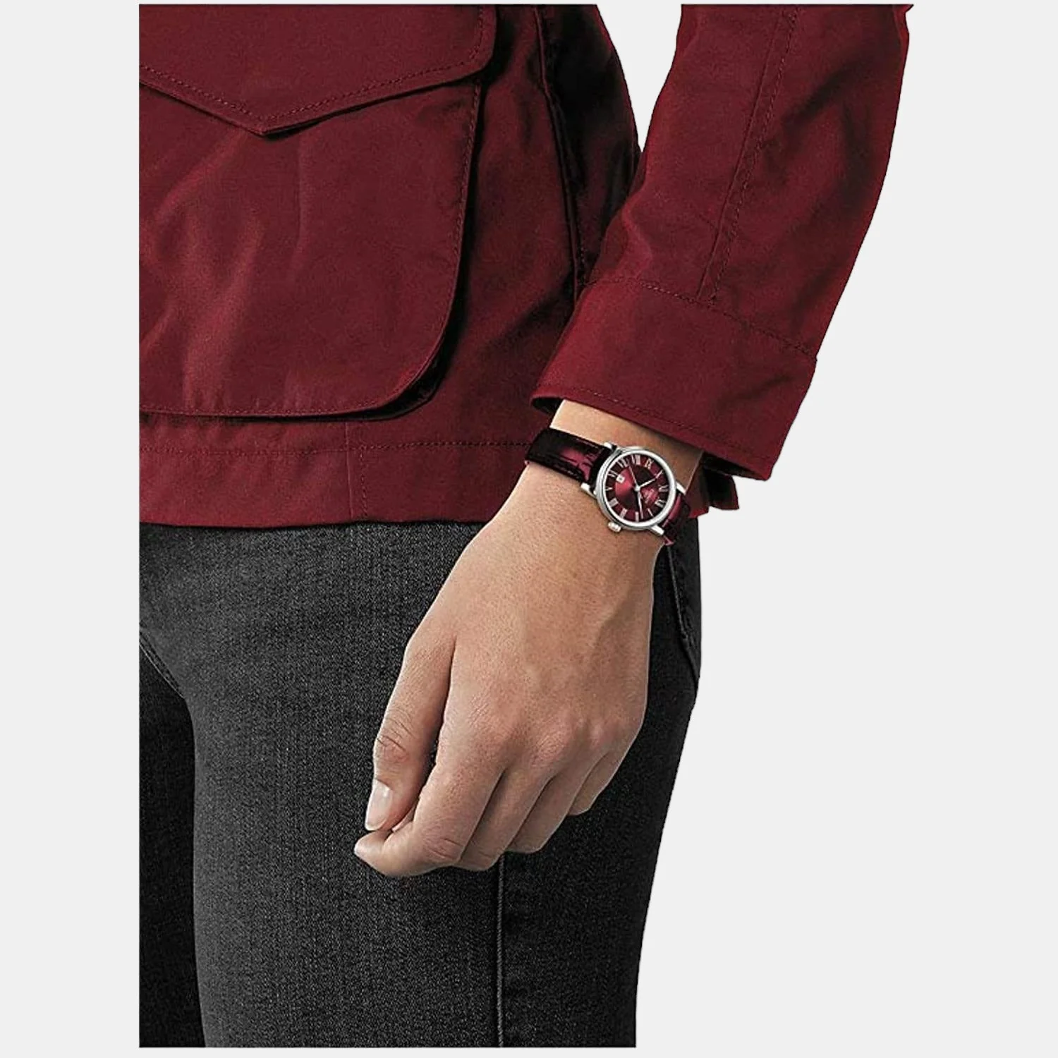 Carson Men Analog Leather Watch T1222101637300 - Image 4