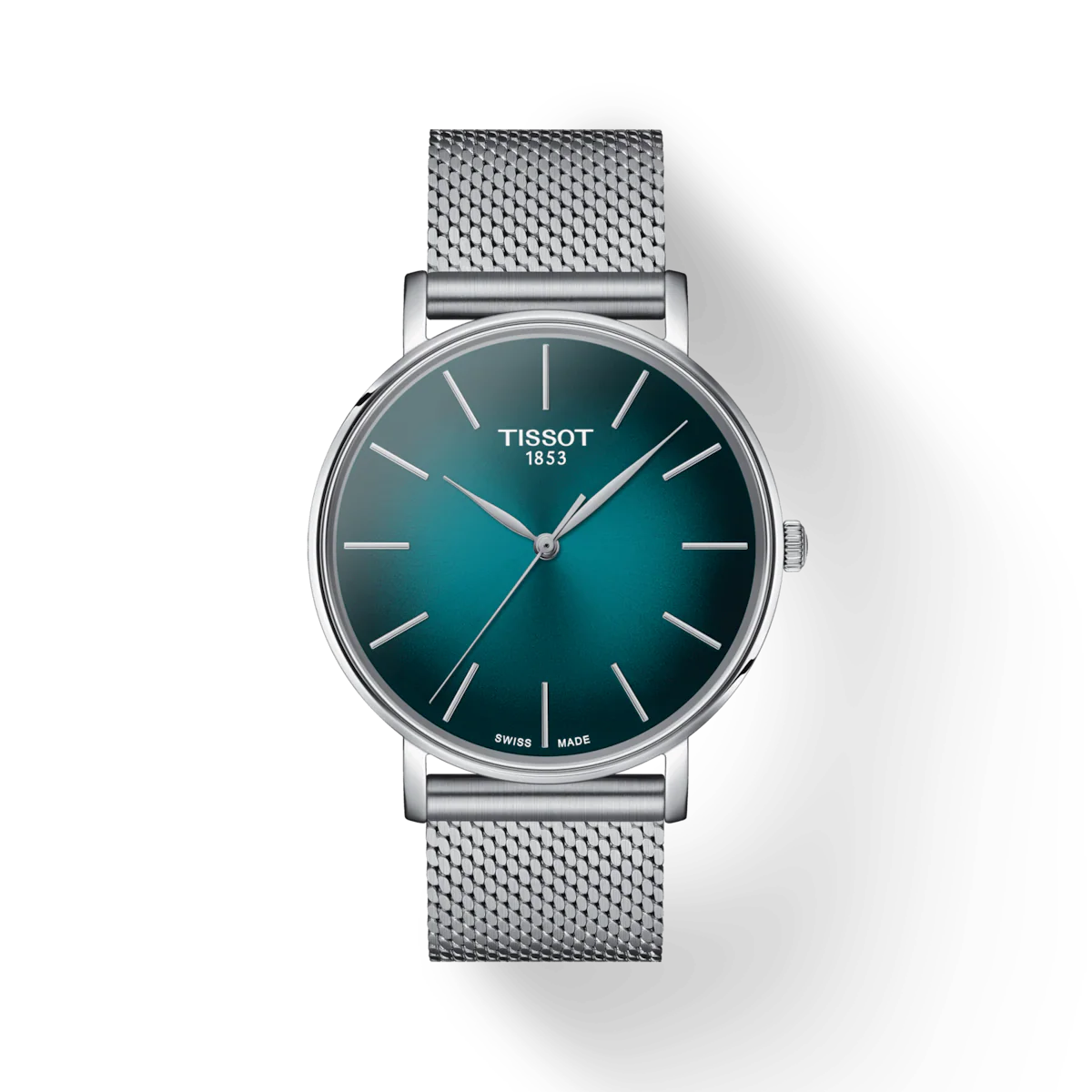 Tissot T-Classic Black & Green Dial Men 40mm - Image 4