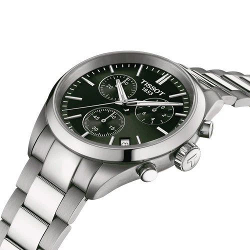 Tissot T-Classic Green Dial Men 40mm T1504171109100 - Image 2