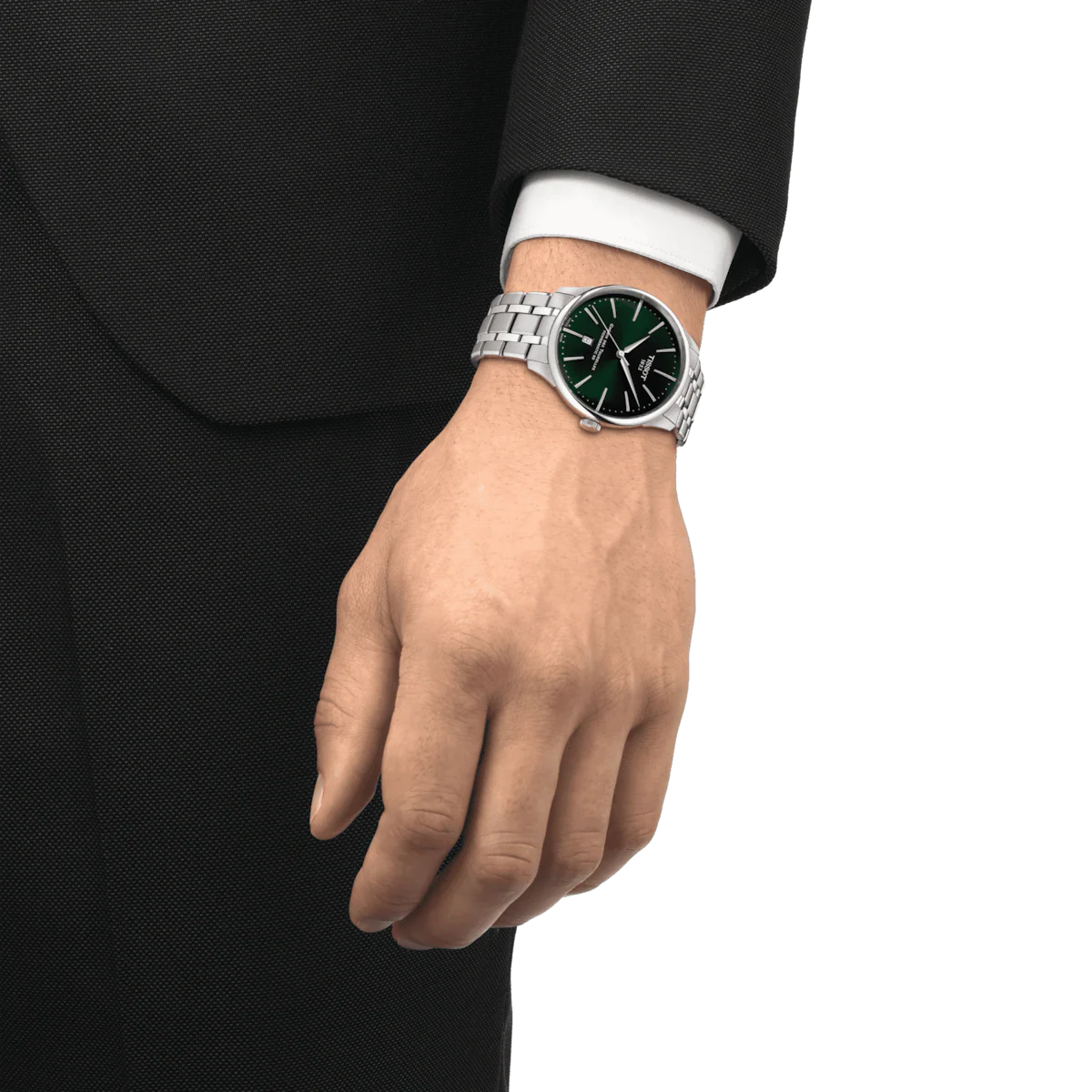 Tissot T-Classic Green Dial Men 42mm