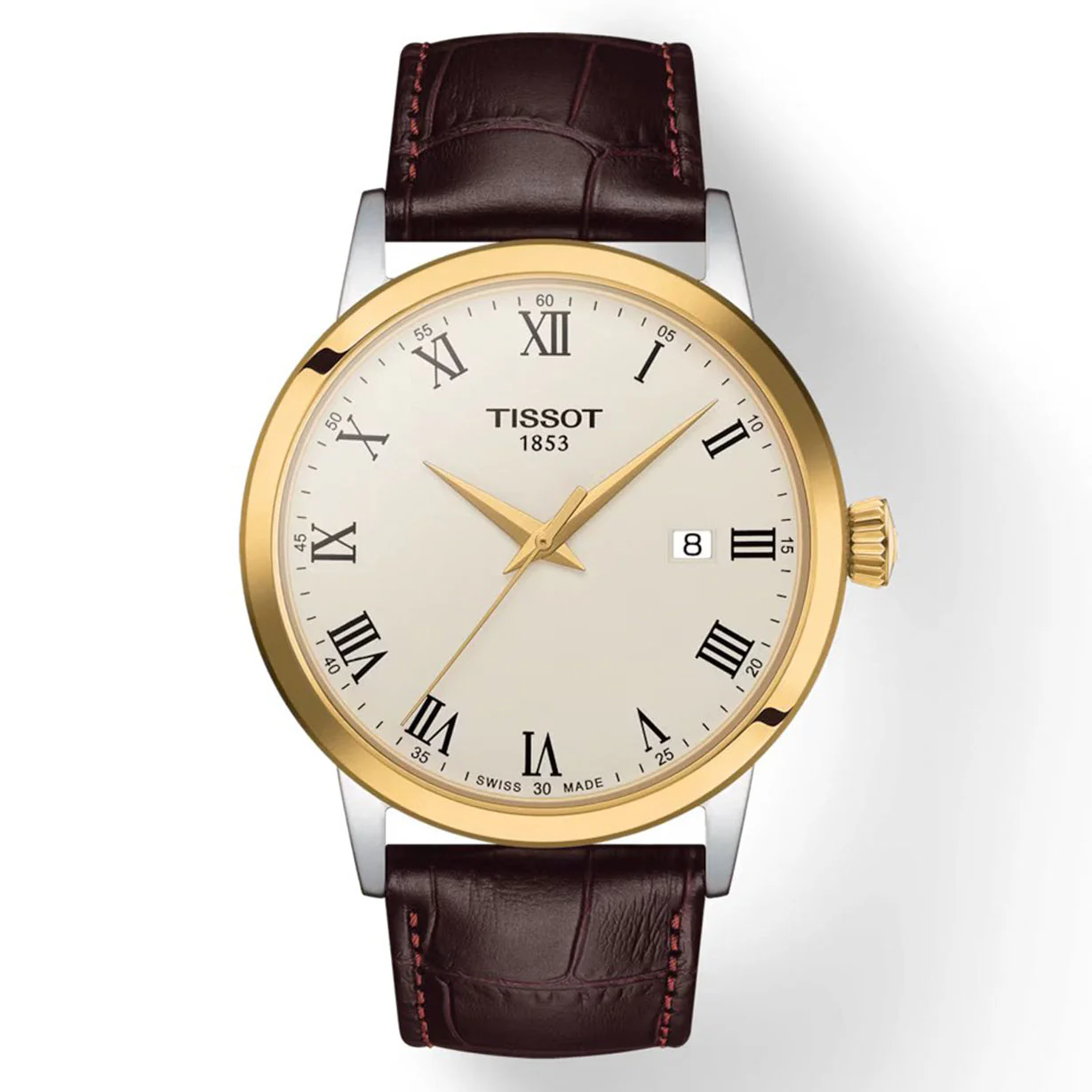 Tissot T-Classic Ivory Dial Men 42mm - Image 5