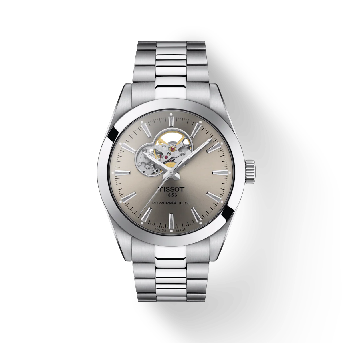 Tissot T-Classic Rhodium Dial Men 40mm - Image 4