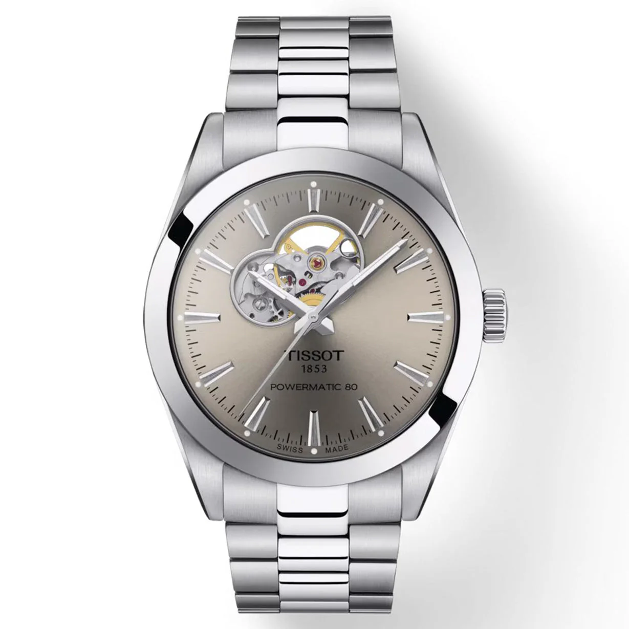 Tissot T-Classic Rhodium Dial Men 40mm - Image 5