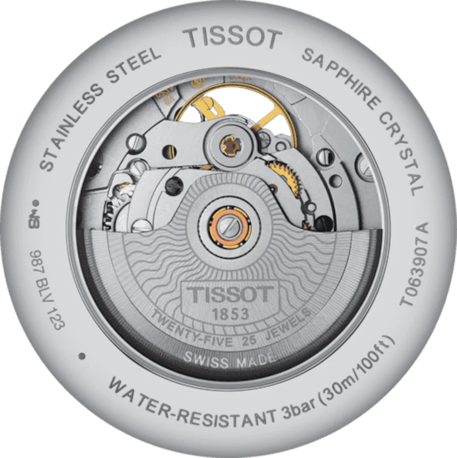 Tissot T-Classic Silver Dial Men 40mm - Image 2