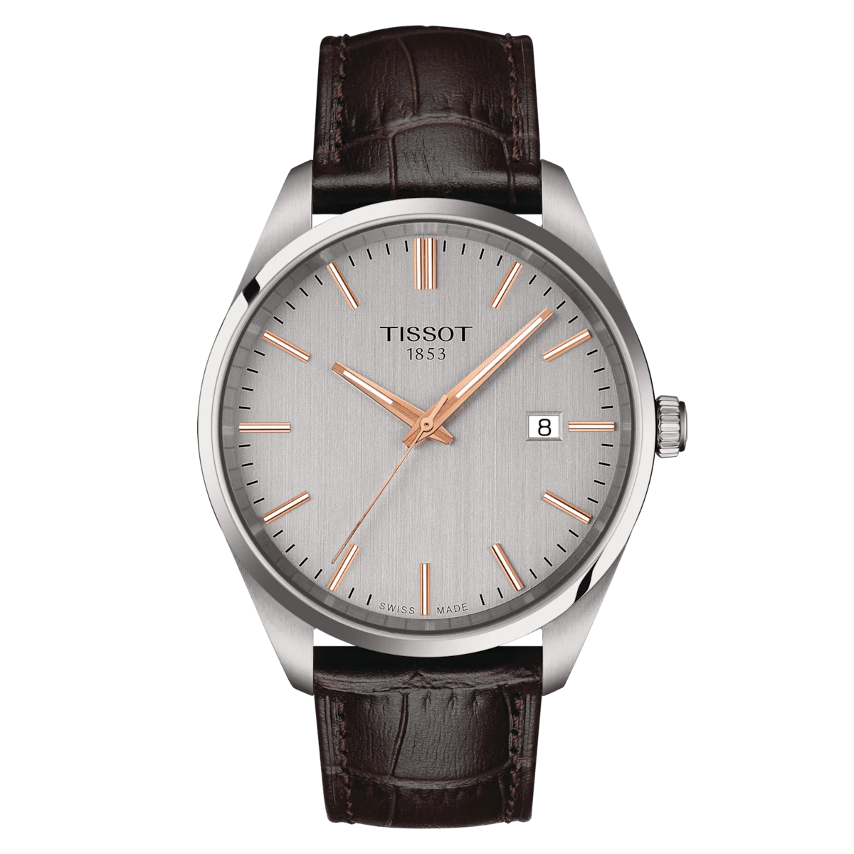 Tissot T-Classic Silver Dial Men 40mm