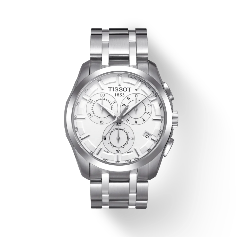 Tissot T-Classic Silver Dial Men 41mm - Image 3