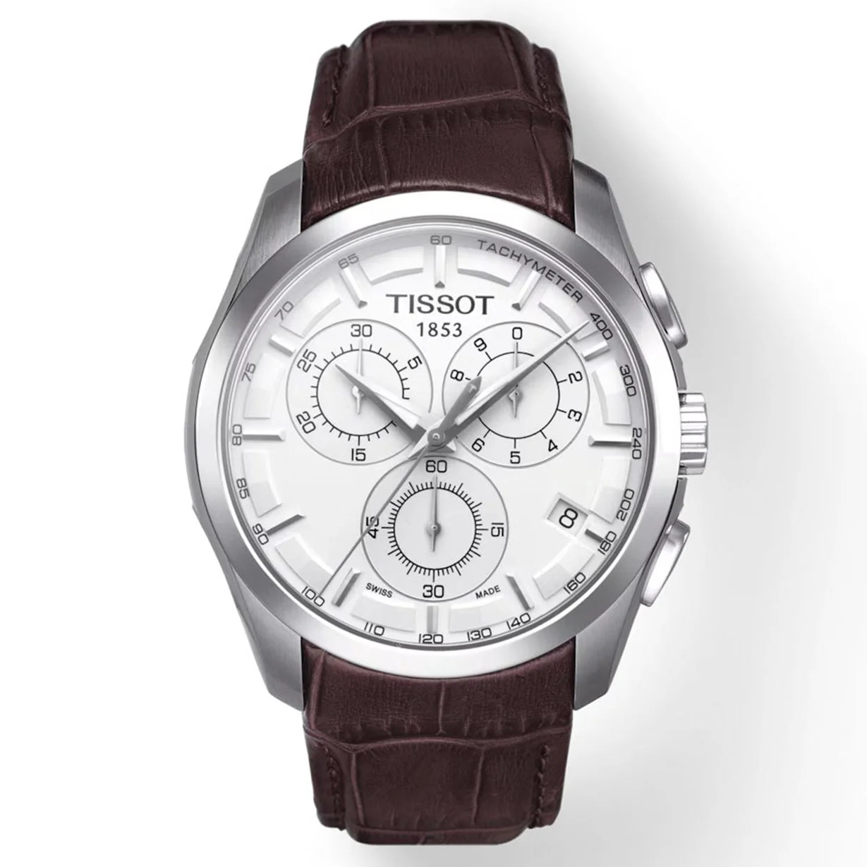 Tissot T-Classic Silver Dial Men 41mm - Image 4