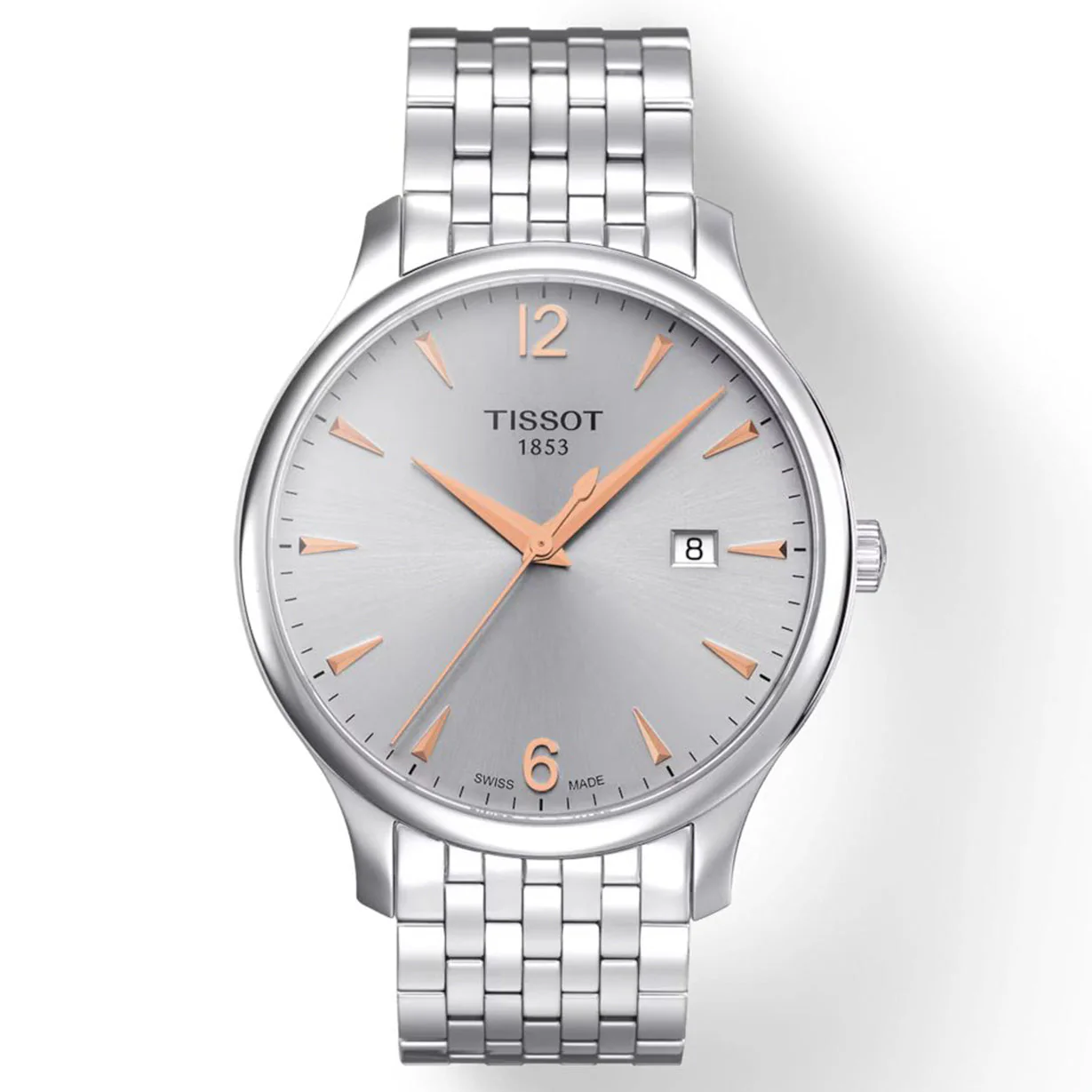 Tissot T-Classic Silver Dial Men 42mm - Image 3