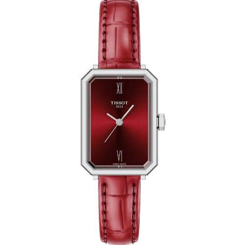 Tissot T-Classic SRV Red Dial Women 30mm T160.110.16.423.00
