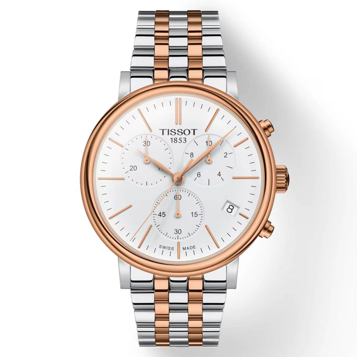 Tissot T-Classic Carson White Dial Men 41mm - Image 3