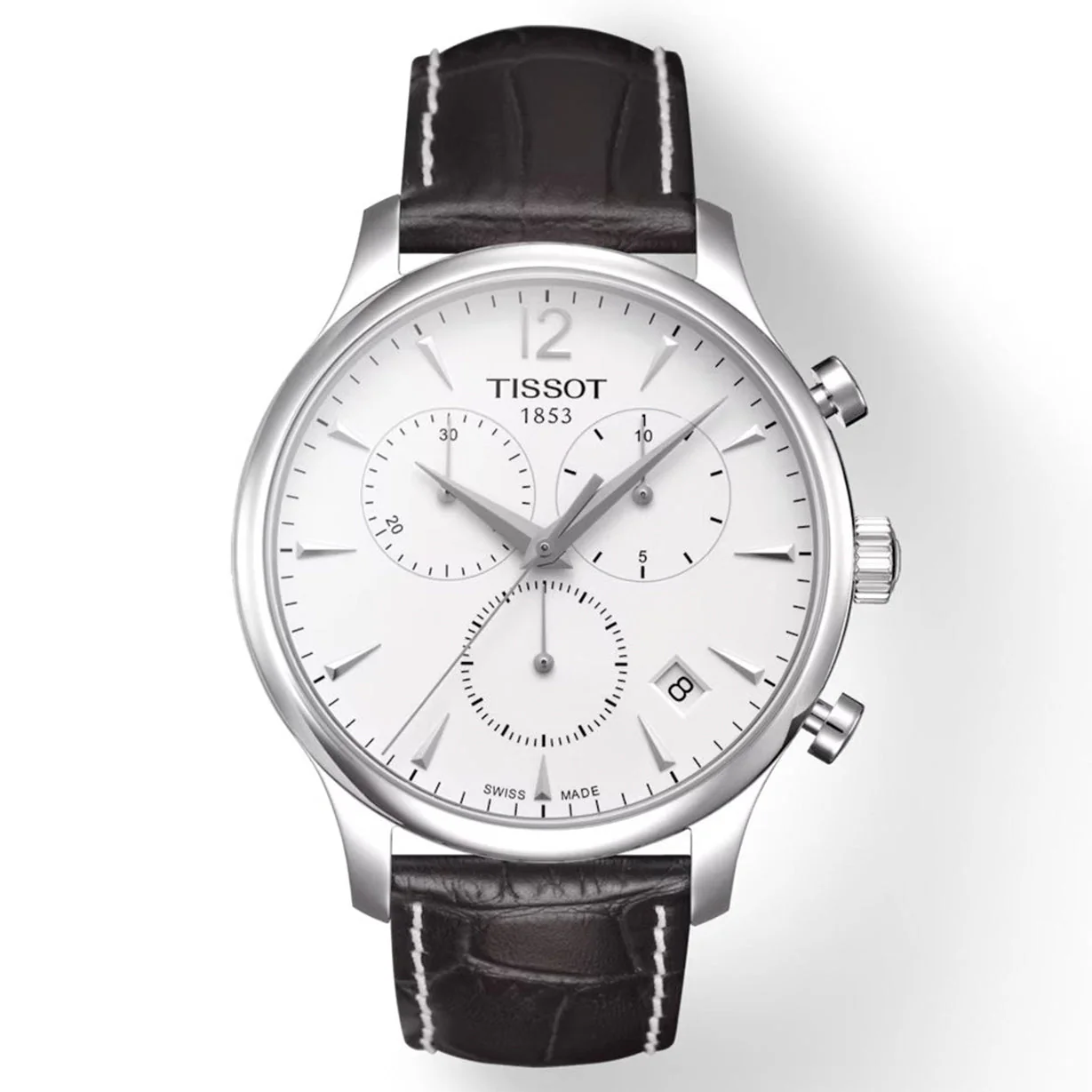 Tissot T-Classic White Dial Men 42mm - Image 2