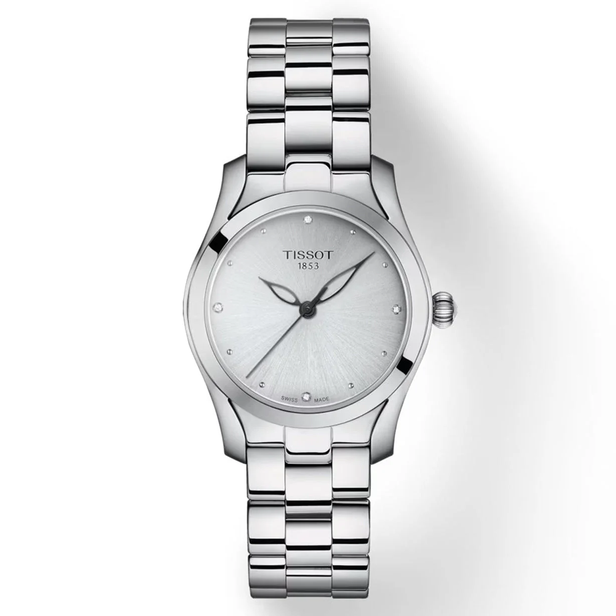 Tissot T-Lady T-Wave Silver Dial Women 30mm - Image 4
