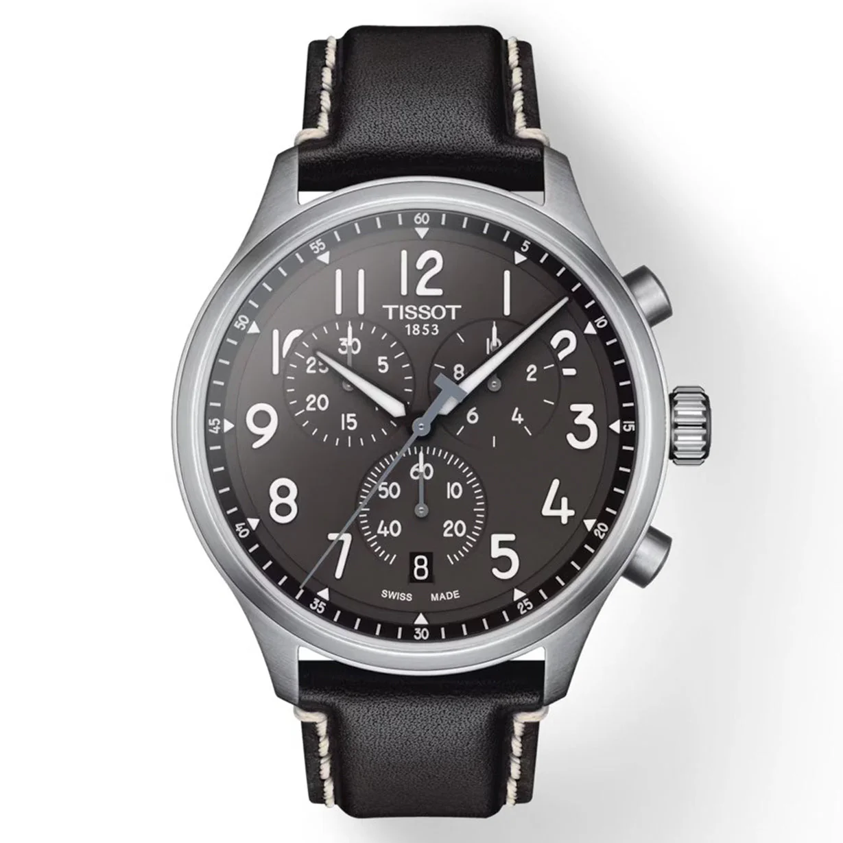 Tissot T-Sport Chrono XL Anthracite Dial Men 45mm - Image 5