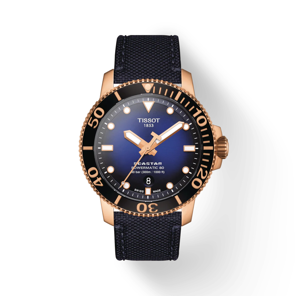 Tissot T-Sport Black & Blue Dial Men 43mm - Image 4