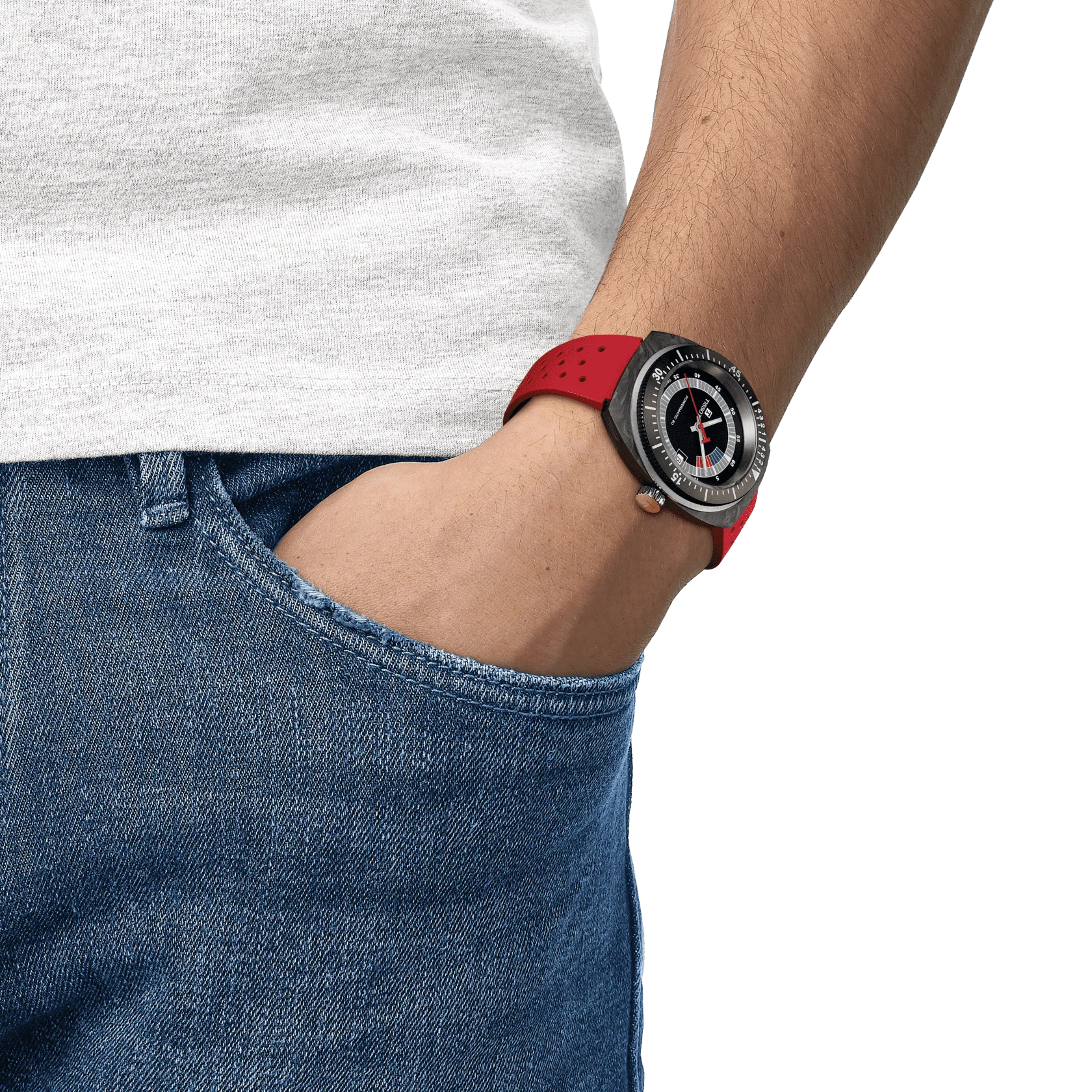 Tissot T-Sport Black Dial Men 41mm - Image 2