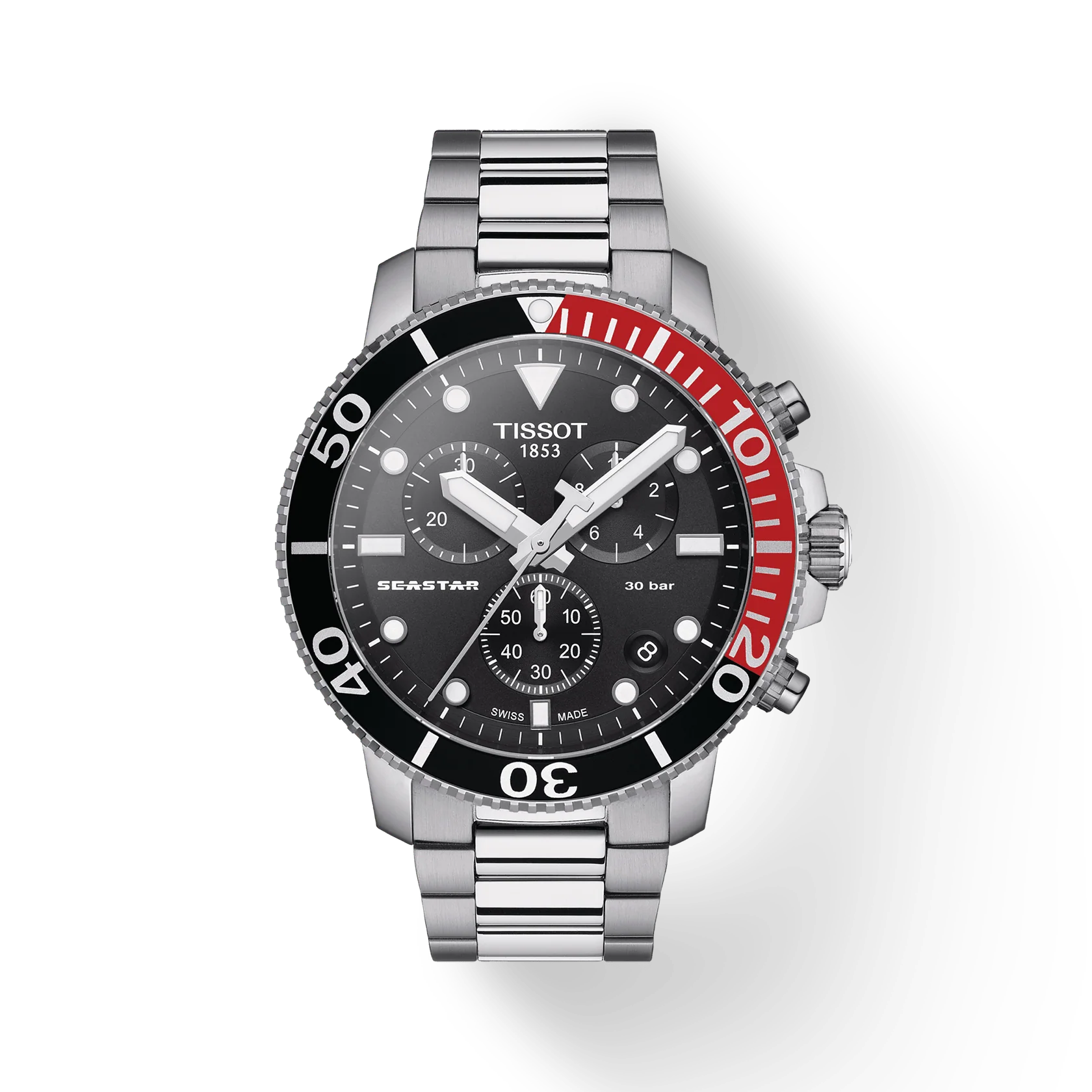 Tissot T-Sport Black Dial Men 45.5mm - Image 4