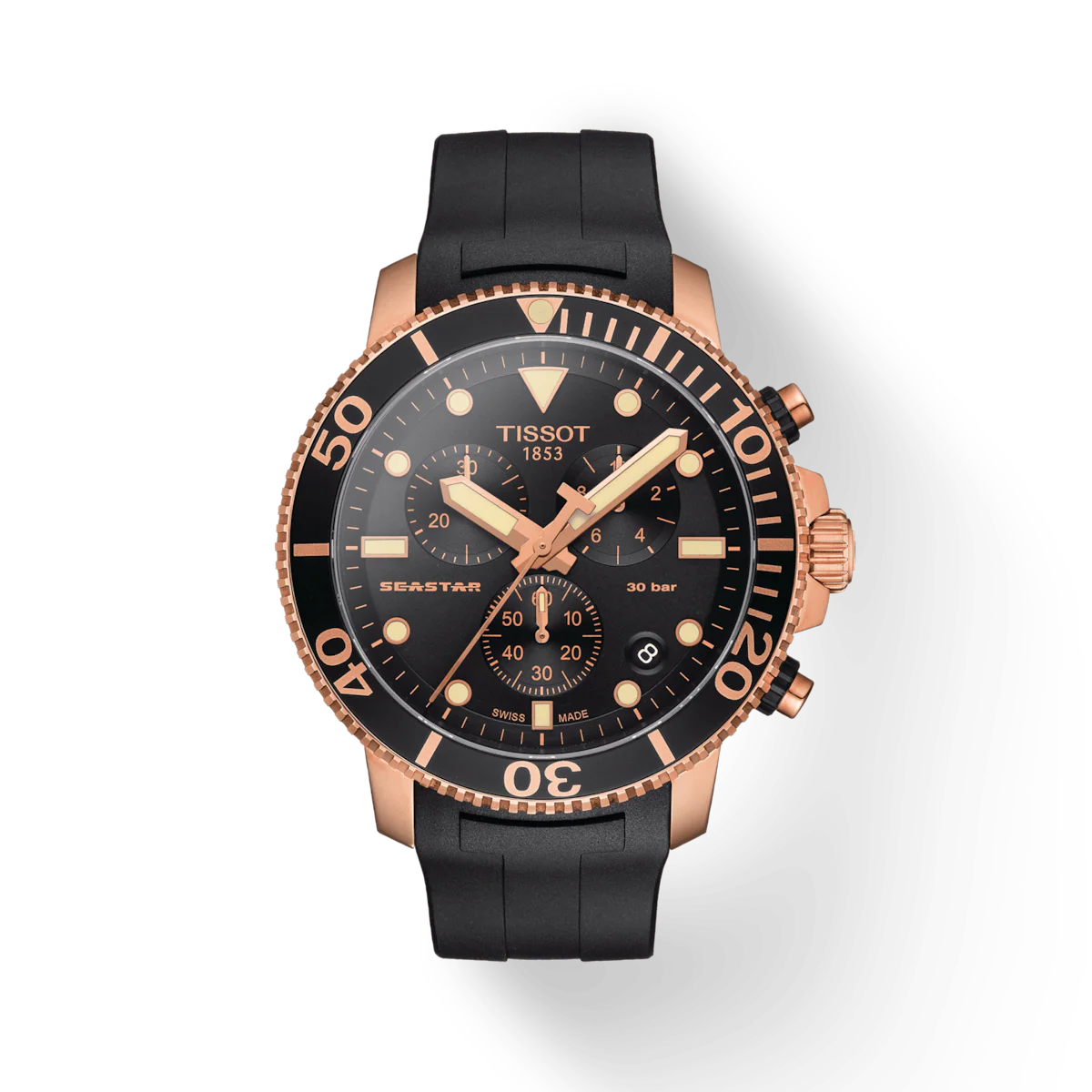 Tissot T-Sport Black Dial Men 45.5mm - Image 3