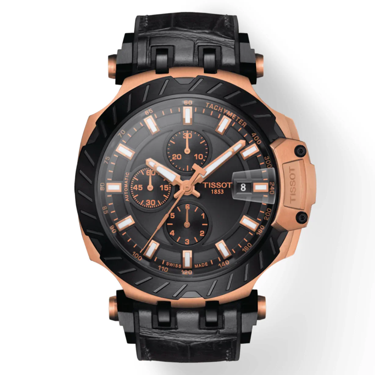 Tissot T-Race T-Sport Black Dial Men's Watch 45mm - Image 3