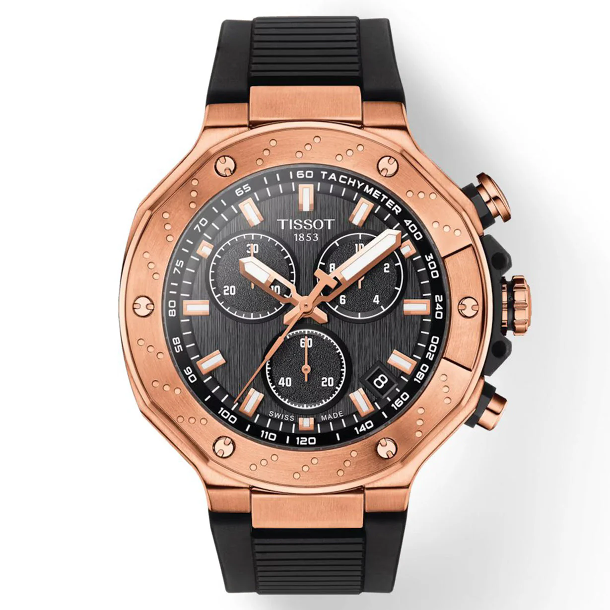Tissot T-Sport Black Dial Men 45mm T1414173705100 - Image 5