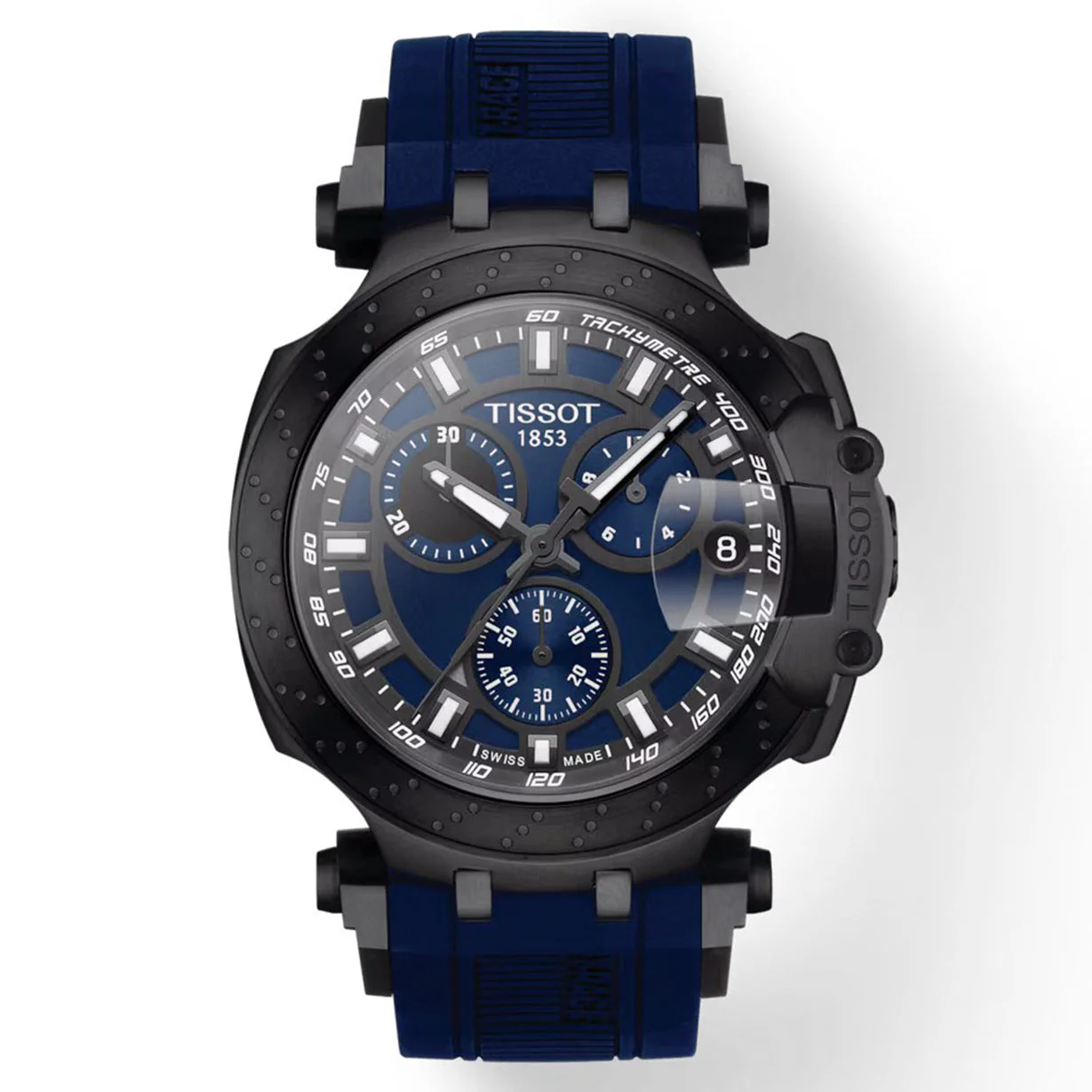 Tissot T-Sport Blue Dial Men 43mm - Image 4