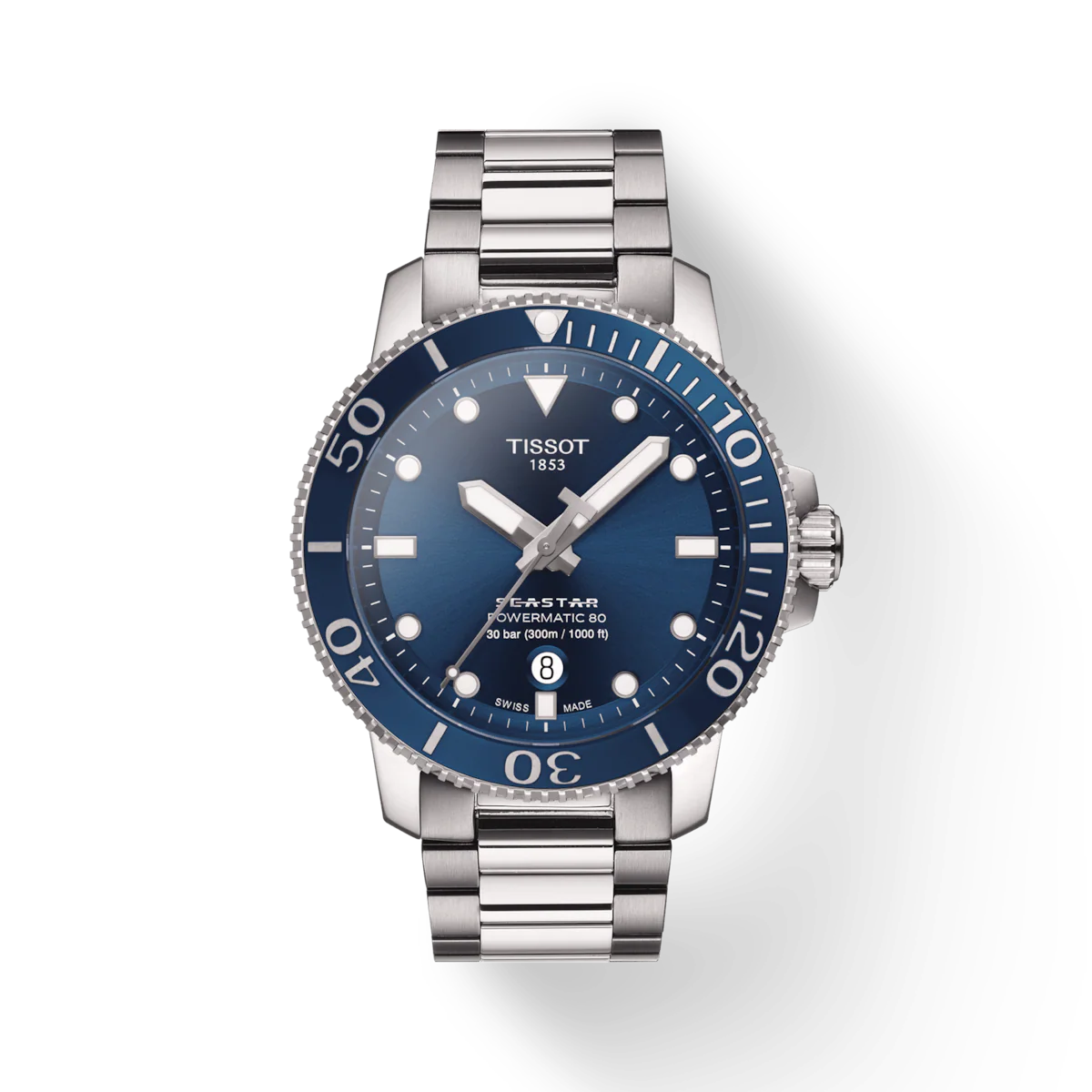 Tissot T-Sport Blue Dial Men 43mm - Image 4