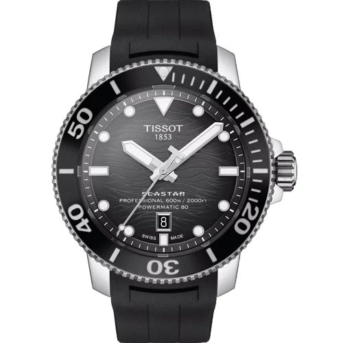 Tissot T-Sport Graded Grey & Black Dial Men 46mm