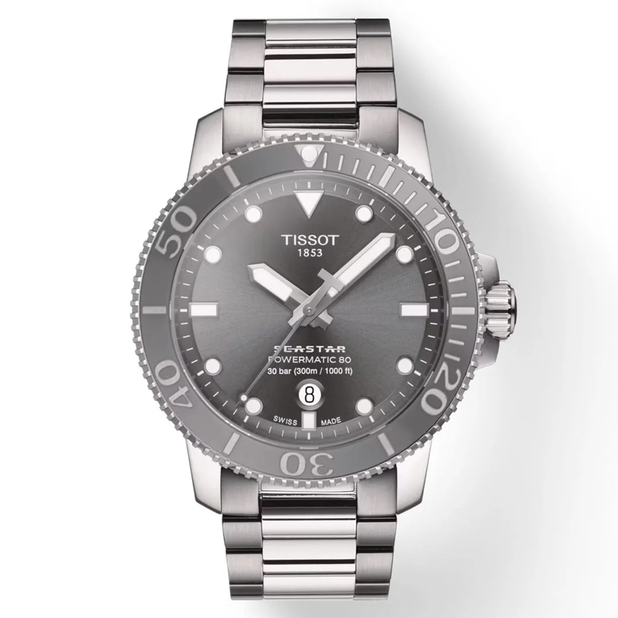 Tissot T-Sport Grey Dial Men 43mm - Image 5