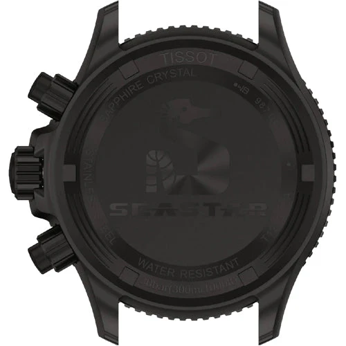 Tissot T-Sport Seastar 1000 Quartz Chronograph Graded Grey Black Dial Men 38mm T1202173306100 - Image 2