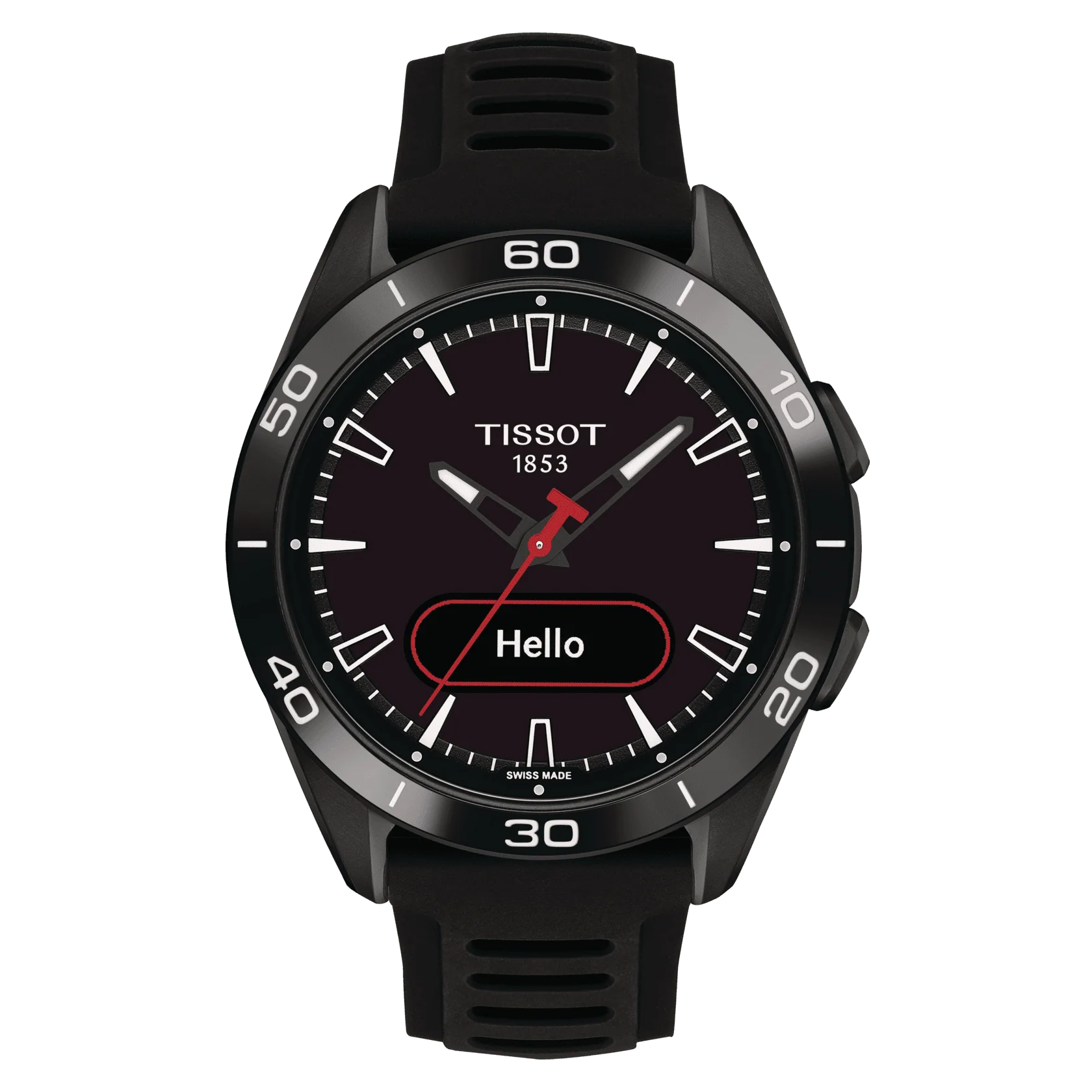 Tissot T-Touch Connect Sport Black Dial Men 43.75mm