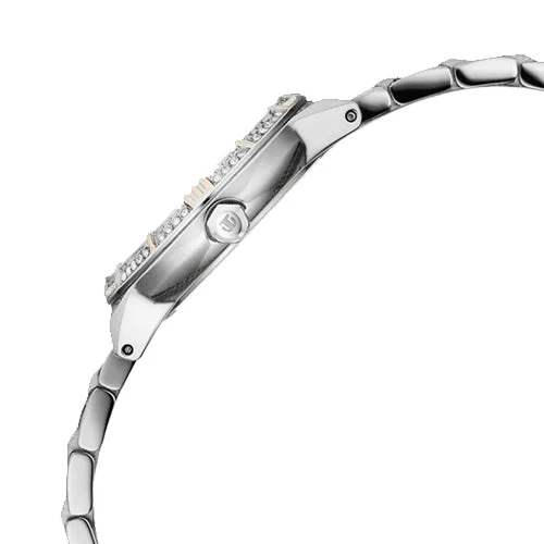 Titan Glamour Quartz Analog Mother Of Pearl Dial Two Toned Stainless Steel Strap Watch For Women 30.5mm 95316KM01 - Image 4