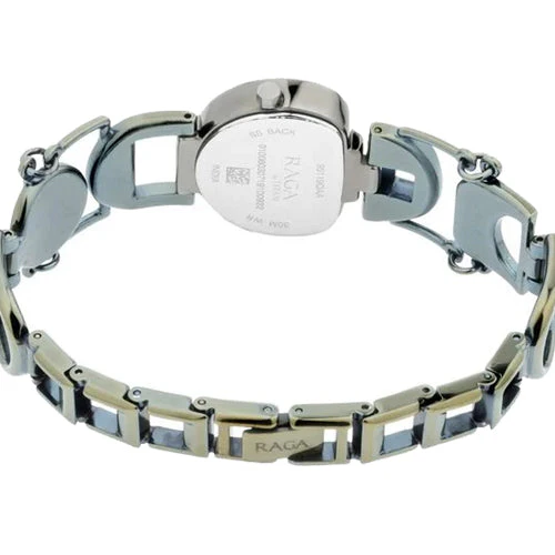 Titan Raga Facets Grey Dial Analog Stainless Steel Strap Watch for Women 22mm NP95119QM01 - Image 4