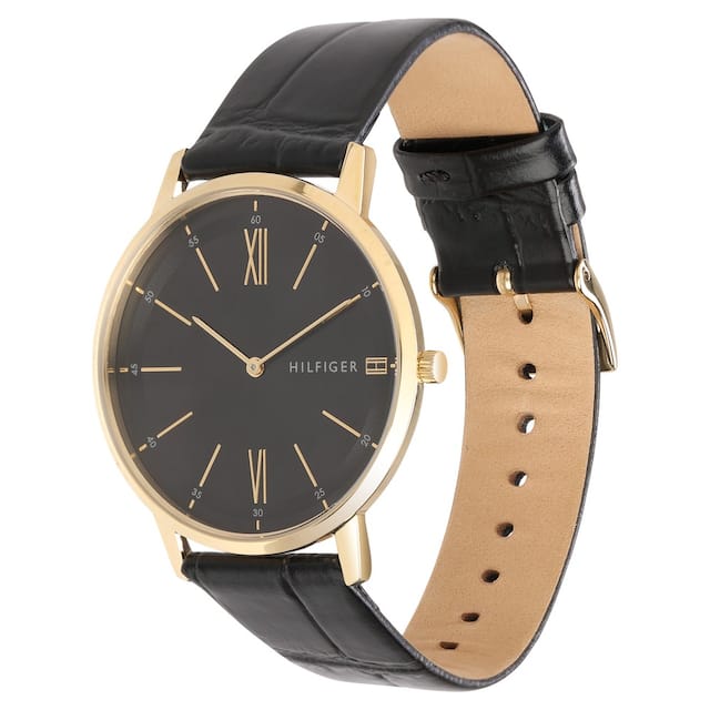 Tommy Hilfiger Cooper Black Dial Men 40.5mm