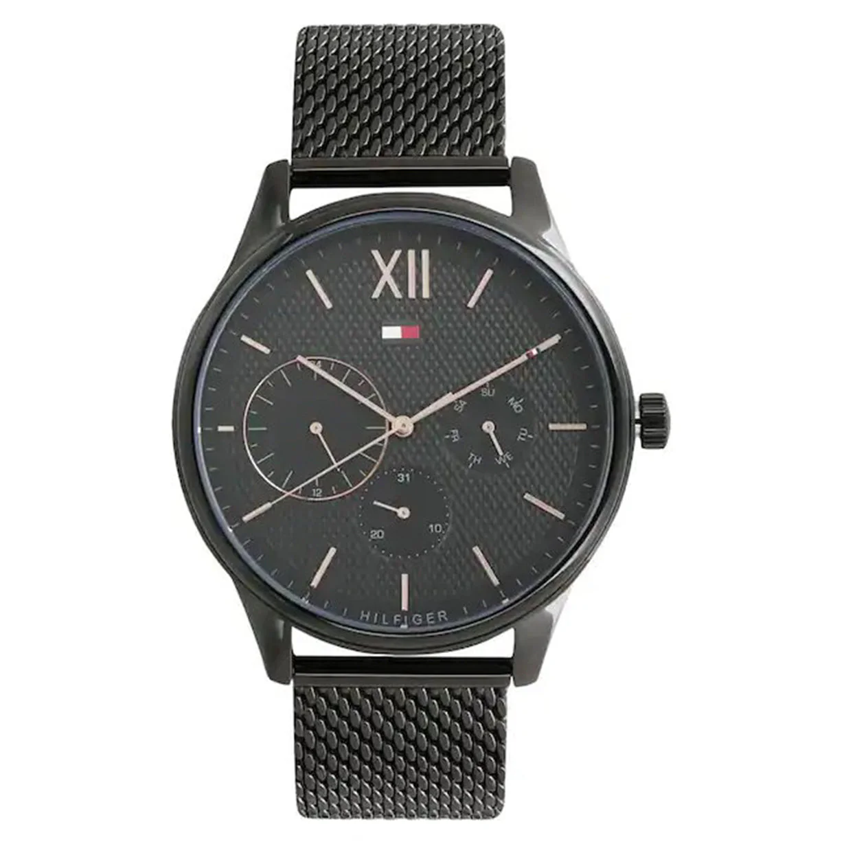 Tommy Hilfiger Damon Black Dial Men 44mm - Image 4