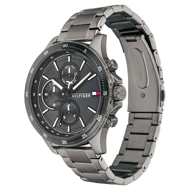 Tommy Hilfiger Quartz Grey Dial Men 46mm