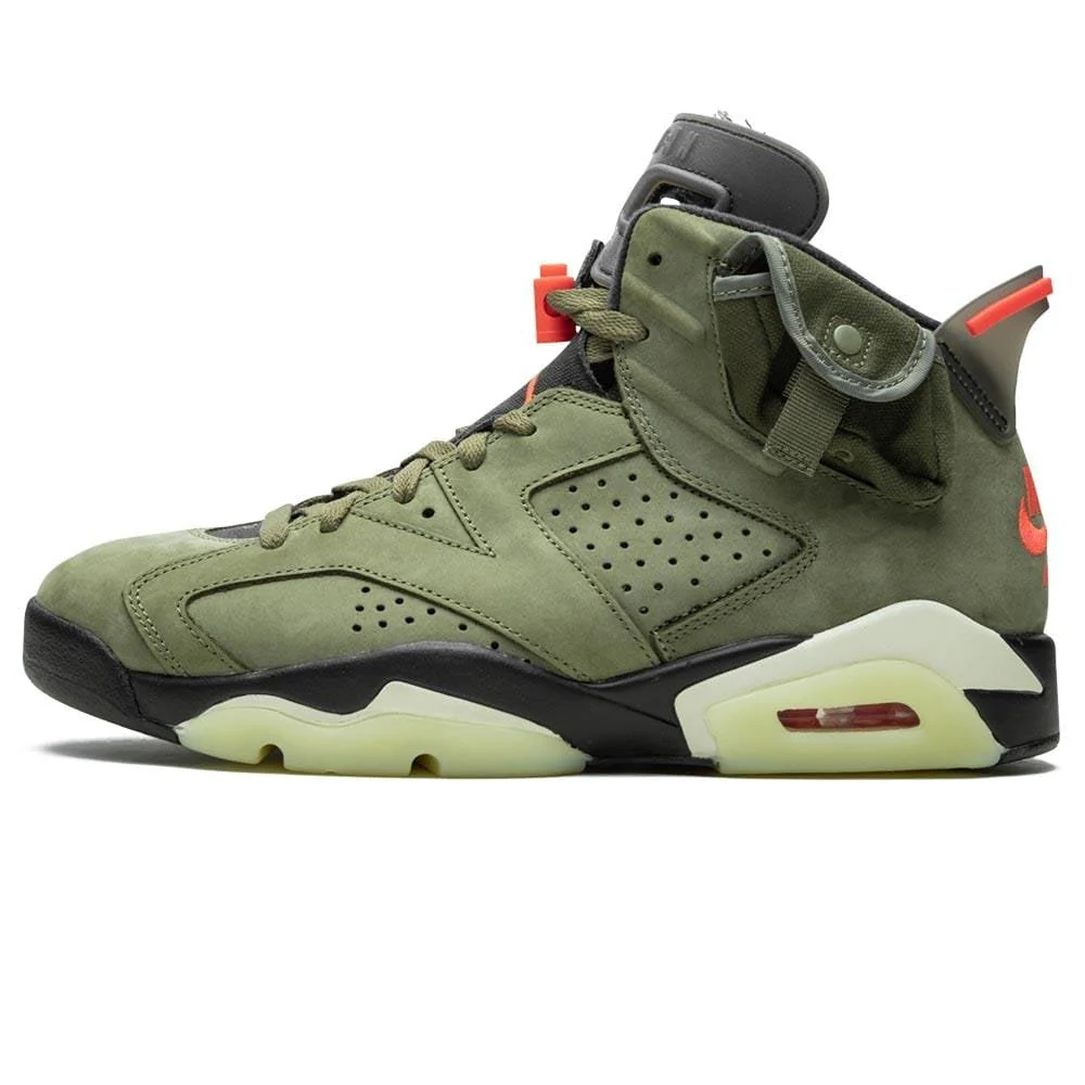 Travis Scott x Air Jordan 6 Retro 'Olive' - Image 2