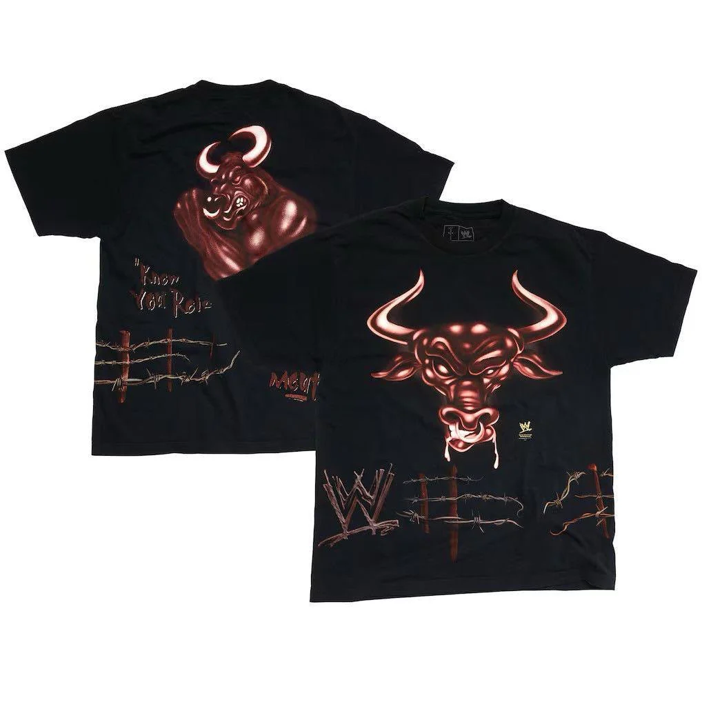 Travis Scott x WWE Know Your Role The Rock Tee - Image 3