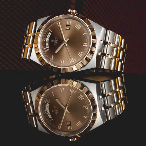 Tudor Tudor Royal Chocolate Brown Dial Men 41mm M28603-0007 - Image 4