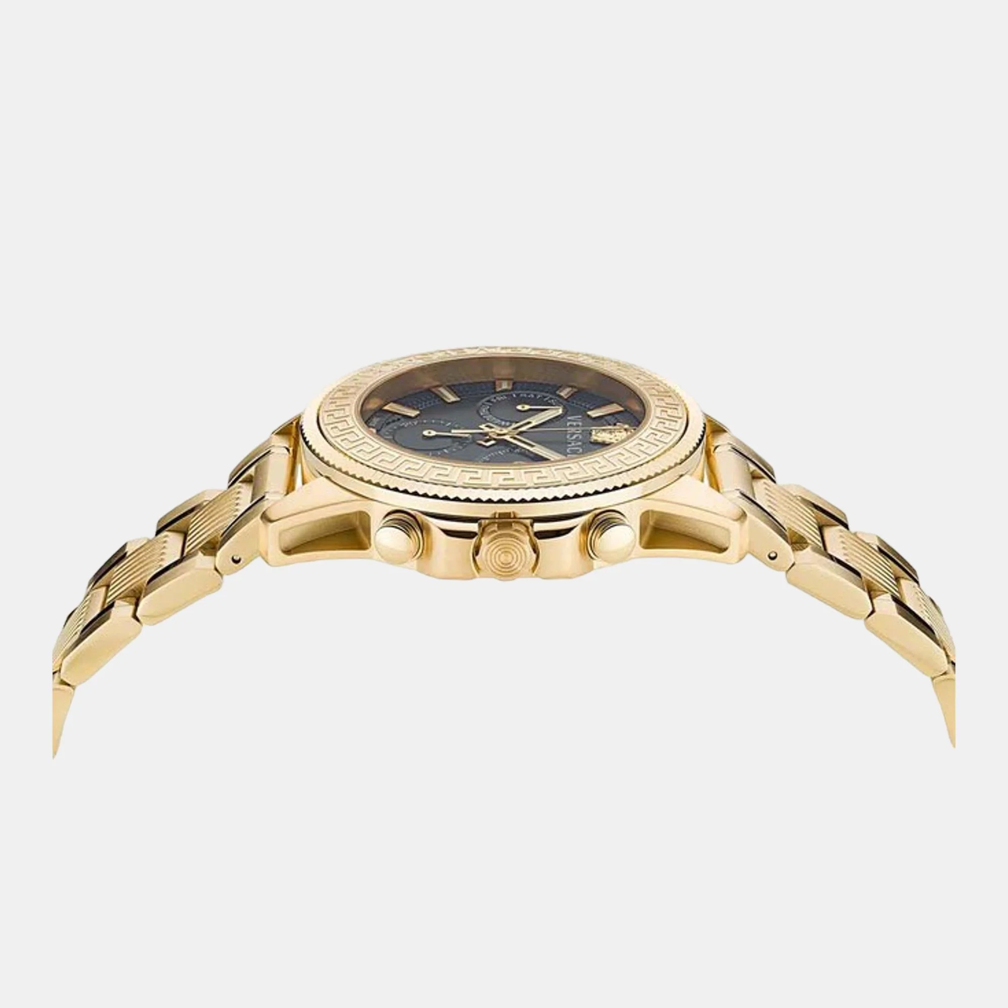 Greca Action Men Quartz Black Dial Analog Stainless Steel Watch VE3J00622 - Image 3