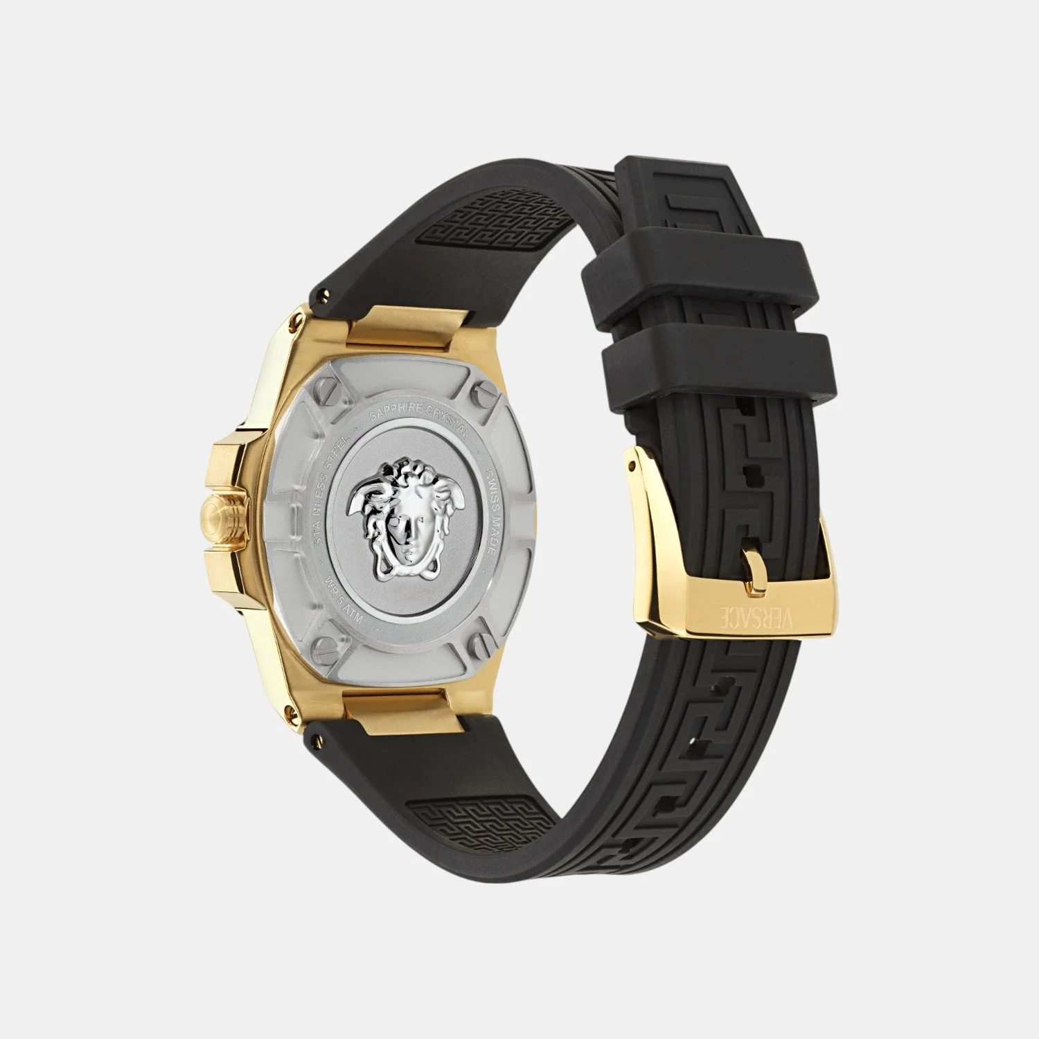 Greca Reaction Women Quartz Black Dial Analog Recycled PU Watch VE0D00225 - Image 3