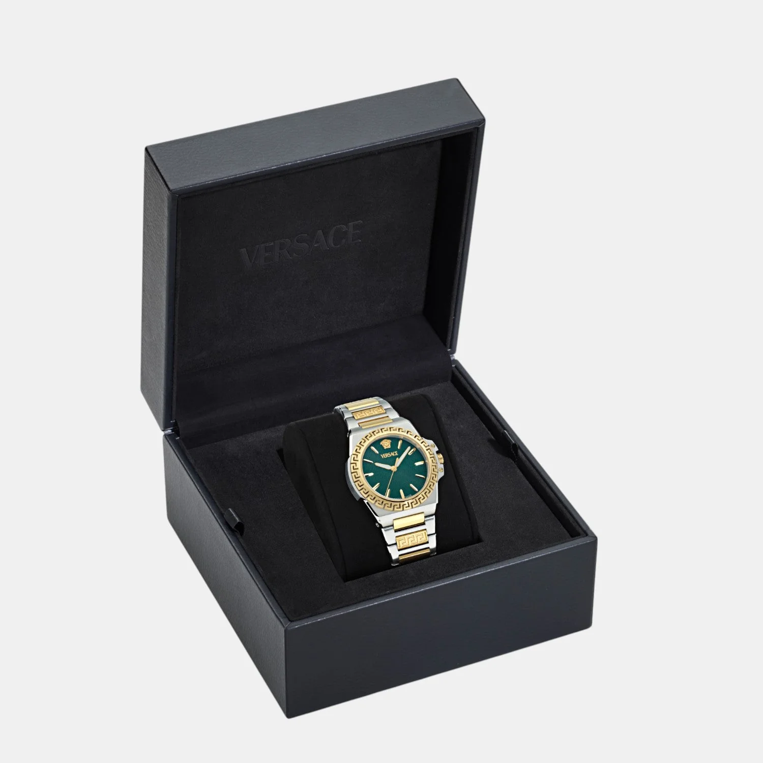 Greca Reaction Women Quartz Green Dial Analog Stainless Steel Watch VE0D00425 - Image 4